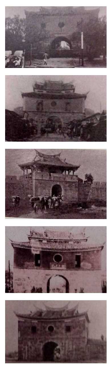 臺北城/（1904年）年底時，所有城牆與西門均遭拆卸，僅剩下