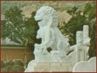 Female Stone Lion just finished in 1969