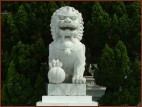 Restored Male Stone Lion Now