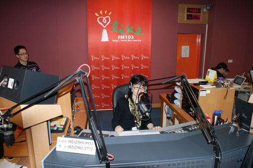 Taipei HQs i Like Radio program broadcasting